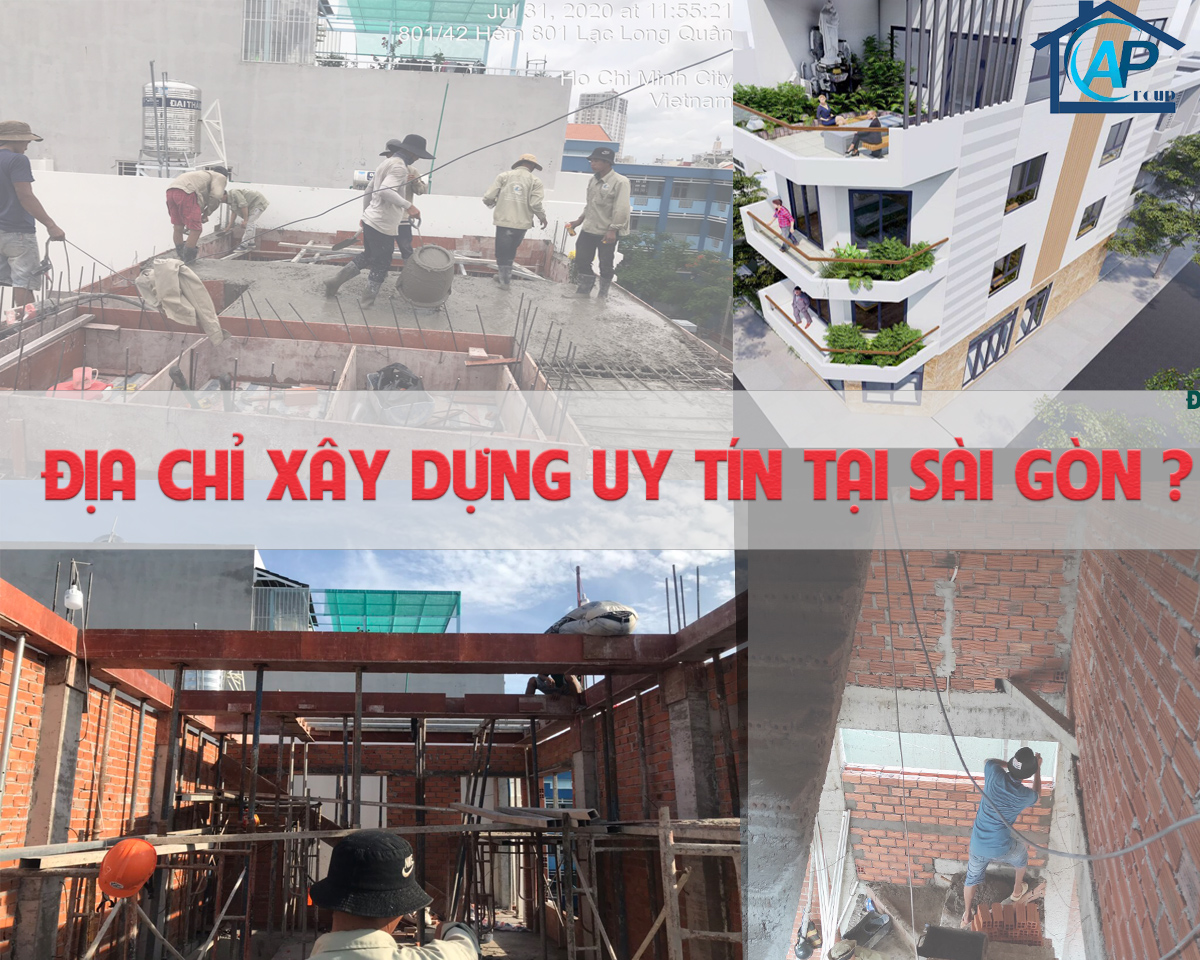 Địa chỉ nhà thầu xây dựng uy tín tại Sài Gòn